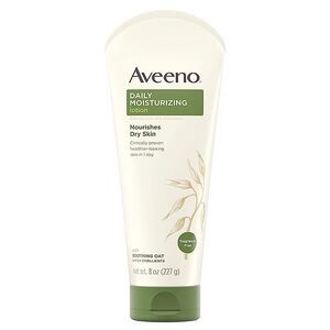 Aveeno Daily Moisturizing Body Lotion Fragrance-Free 8 Fl Oz